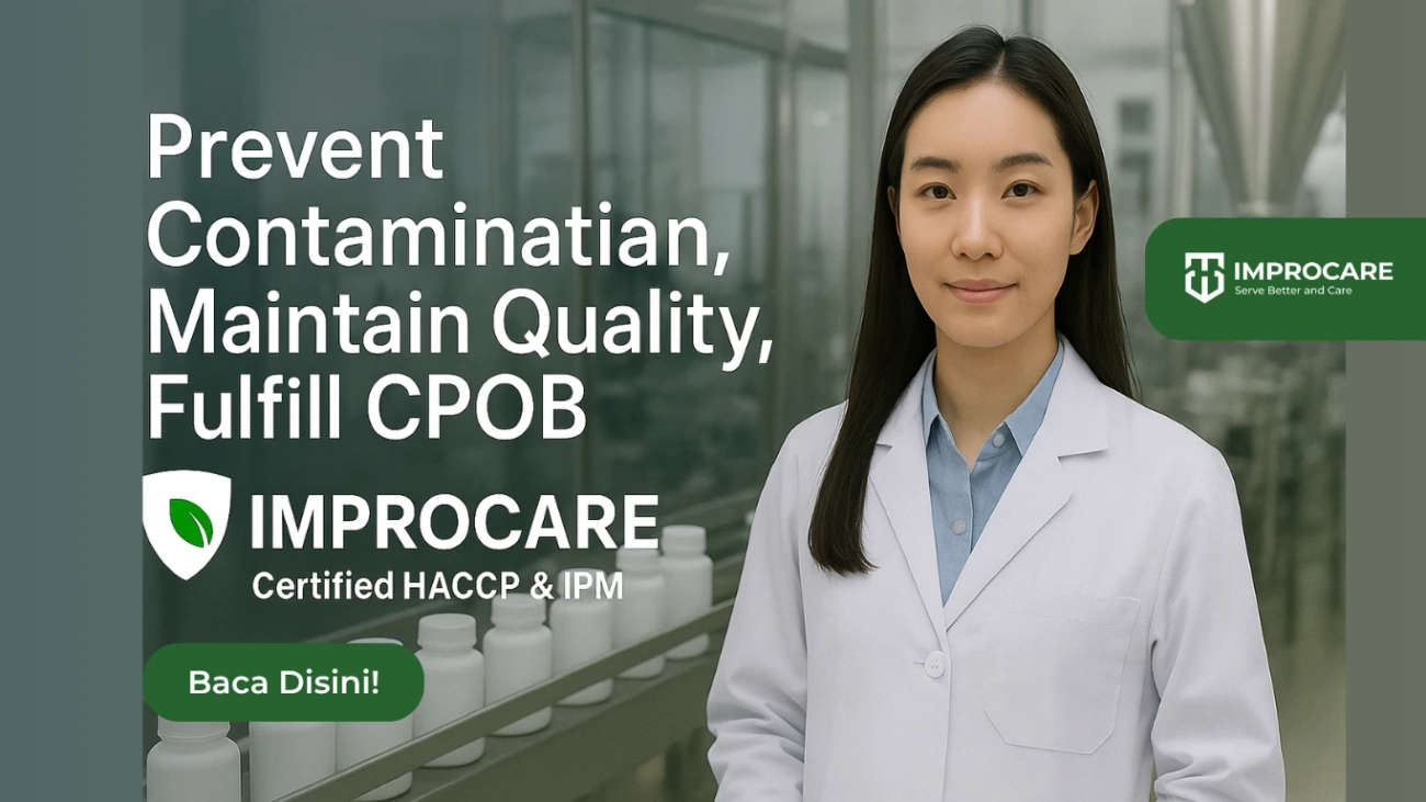 jasa pest control pabrik farmasi