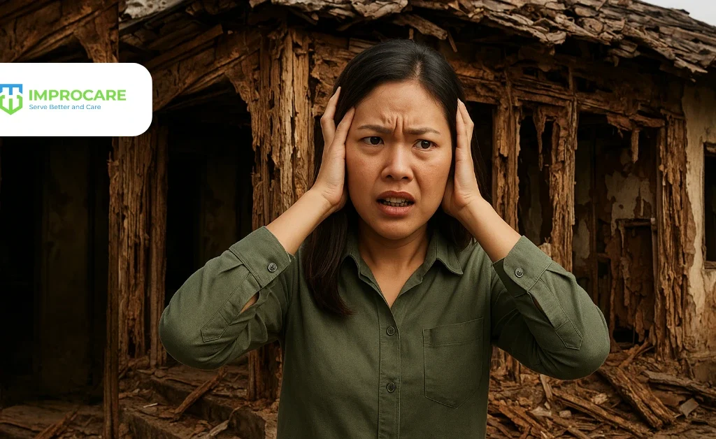 kerugian rayap kayu kering dan rayap tanah