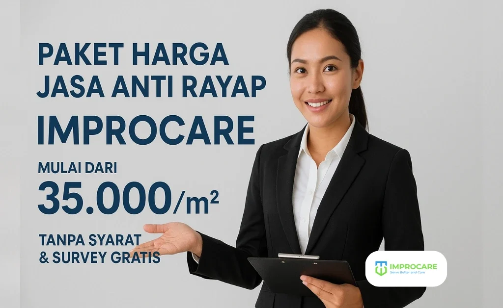 Paket Harga Jasa Anti Rayap Kendal IMPROCARE