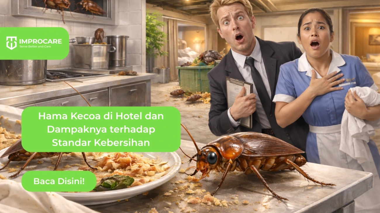 hama kecoa di hotel