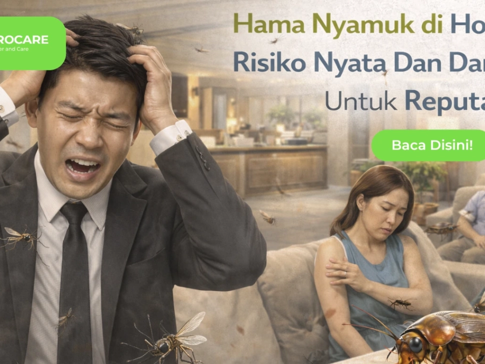 hama nyamuk di hotel