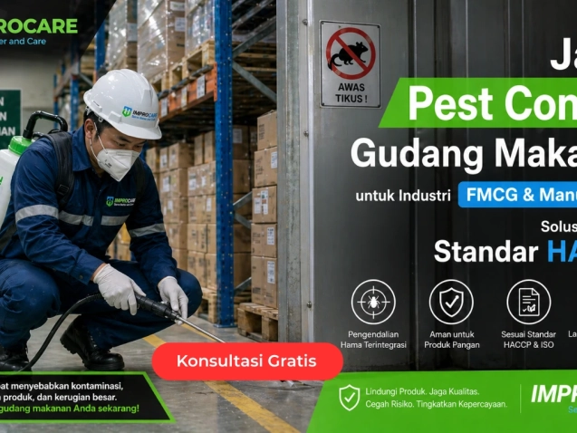jasa pest control gudang makanan