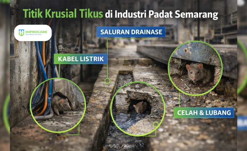 titik kritis hama tikus di industri