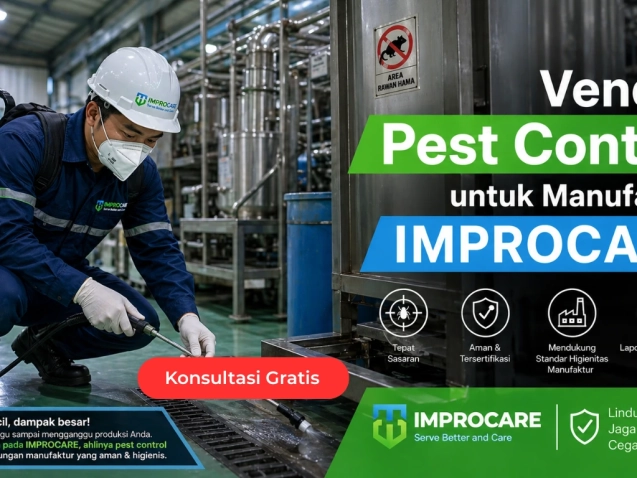 vendor pest control untuk manufaktur