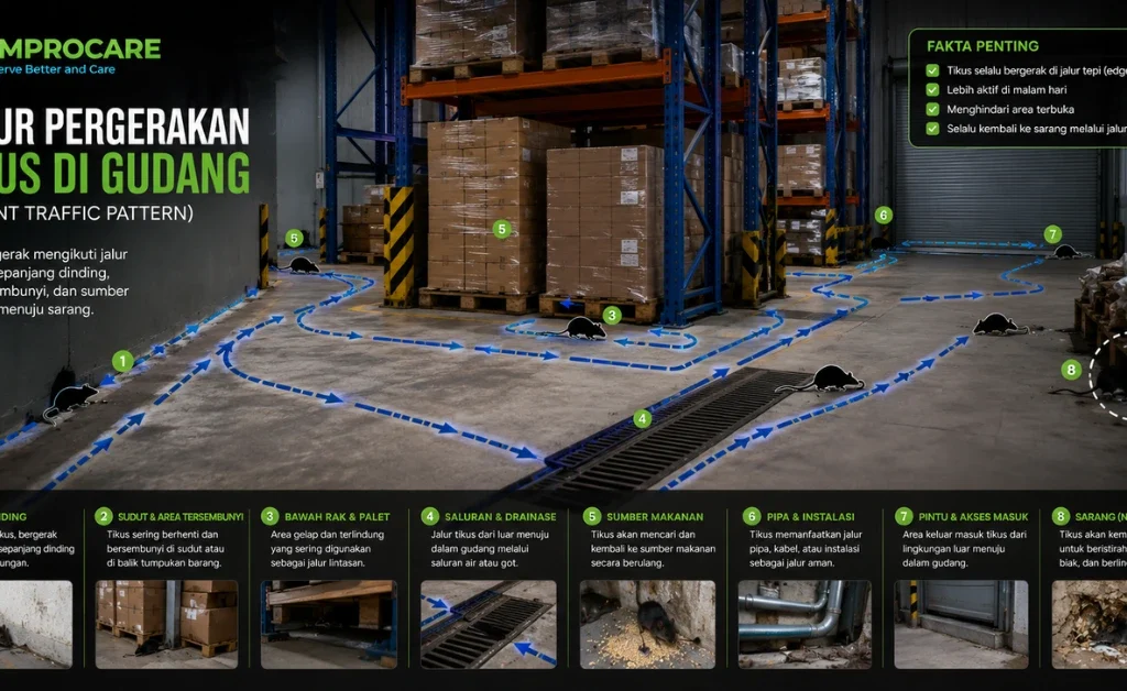 Rodent Traffic Pattern