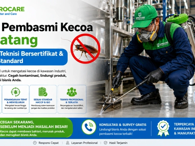jasa pembasmi kecoa di batang