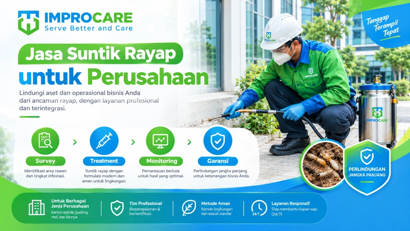 jasa suntik rayap perusahaan profesional