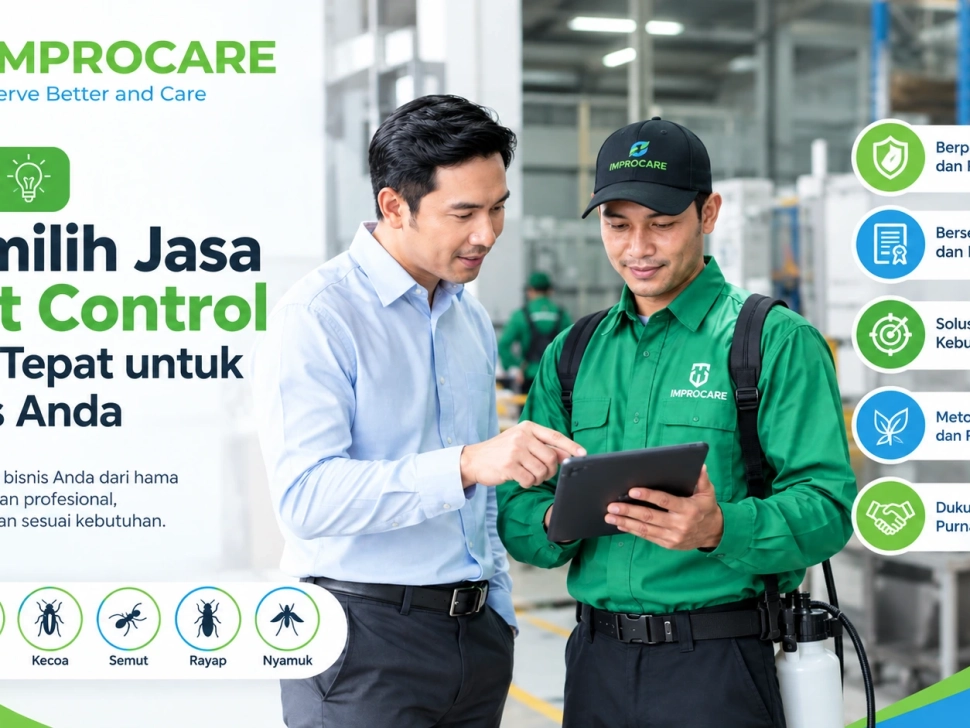 tips memilih jasa pest control bisnis