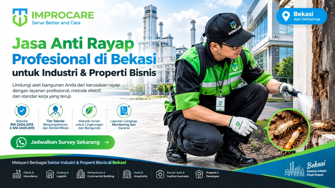 jasa anti rayap profesional di bekasi